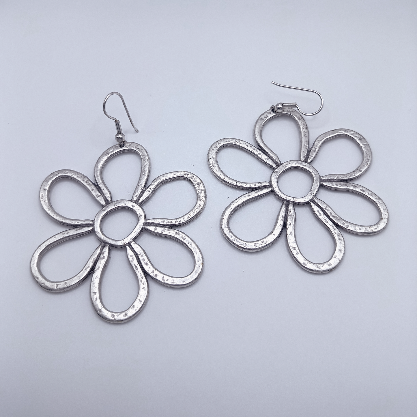 DaisyGirl | Orecchini margherita | zinco placcato in argento